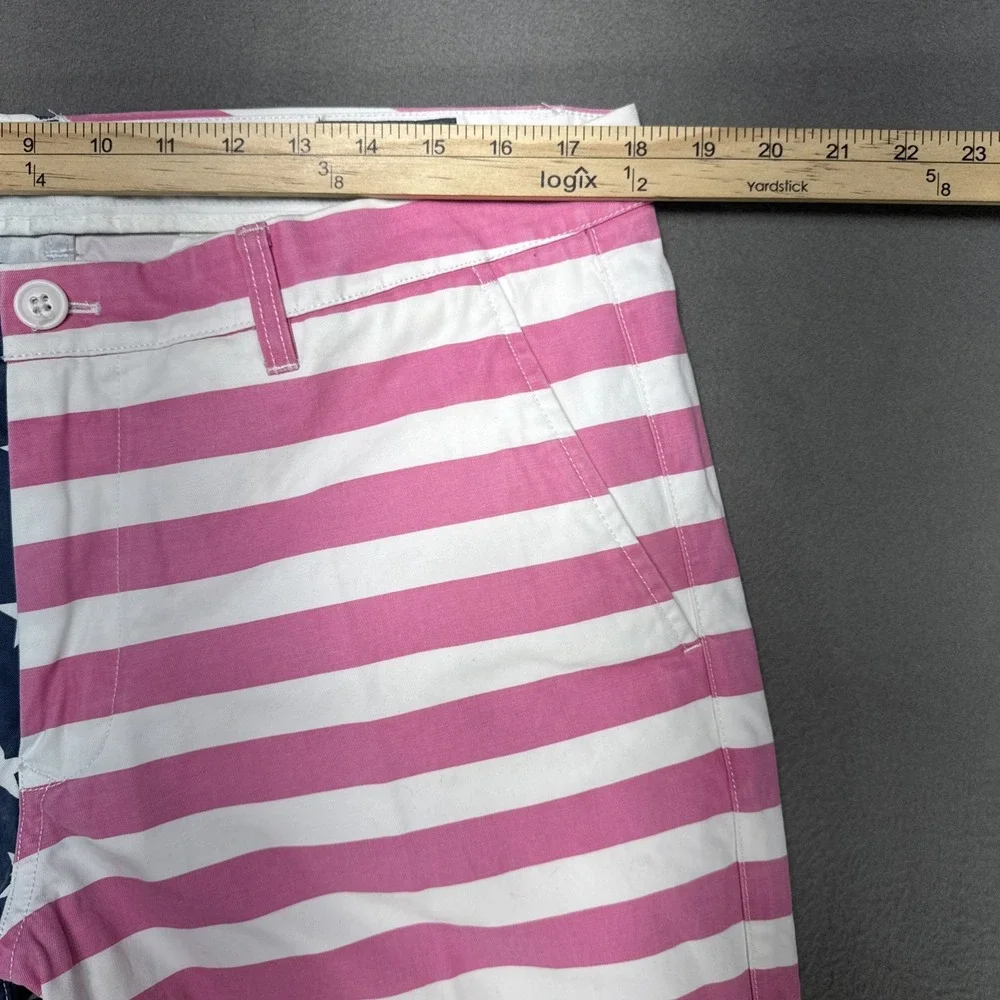 Bonobos Pants Mens Sz 36x34 Straight Flag Stars Stripes Patriotic Faded Festival